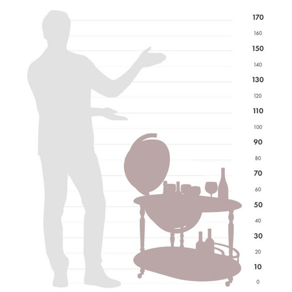 Zoffoli living Globo Bar Artemide 50cm