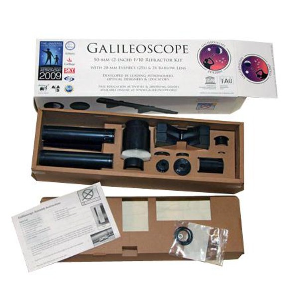 GalileoScope Telescópio AC 50/500 OTA