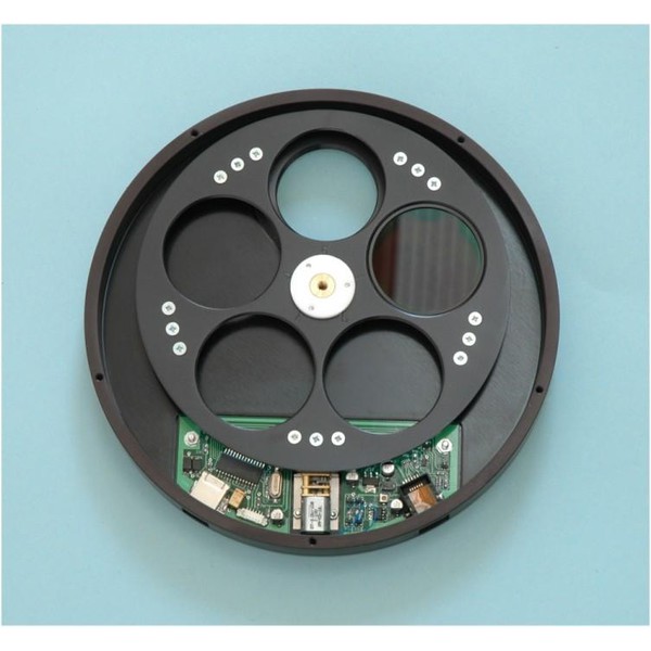 Starlight Xpress Roda de filtros USB para 5x filtros de 2" com conexão 72mm (fêmea) + conexão T (macho)