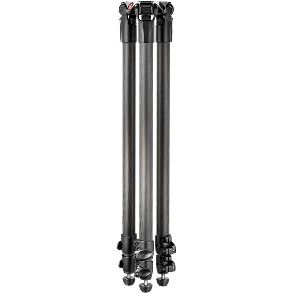 Manfrotto Tripé para vídeo 535 MPRO com semi-concha de 75mm, monotubo, seções