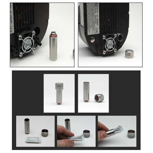Farpoint Sistema de recarga de plug dissecante SBIG para câmera CCD