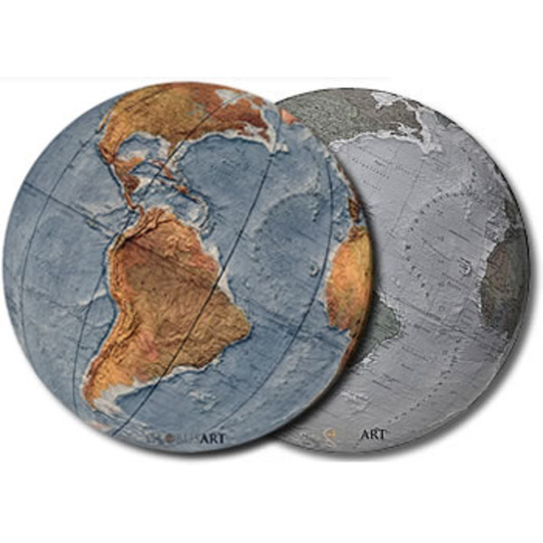 Columbus Globo Duo Alba Aço inoxidável (mate) 34cm