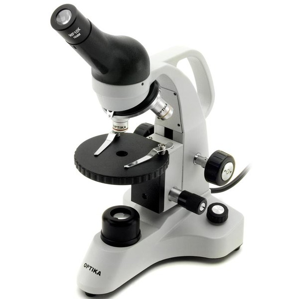 Optika Microscópio B-20, monocular, 40 - 400x, LED