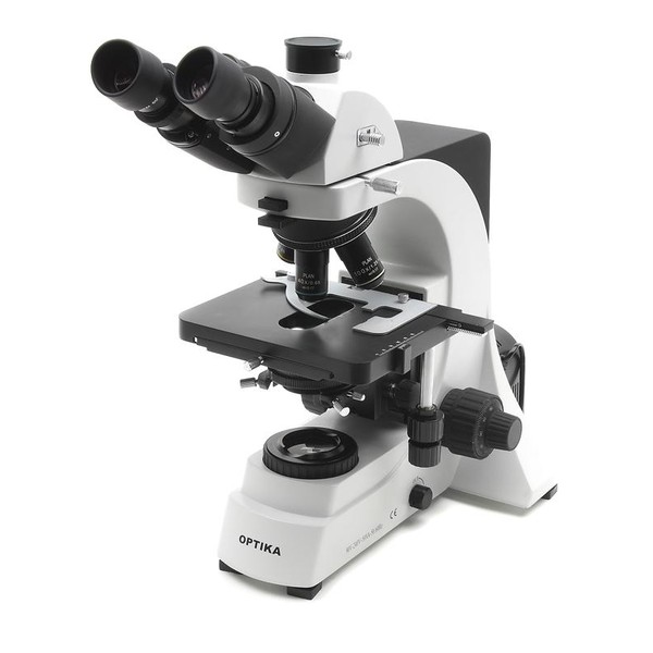 Optika Microscópio B-600Ti, 40 - 1000x, triocular, objetivas acromáticas planas IOS Objektive
