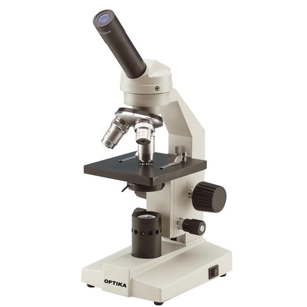 Optika Microscópio M-100FLED, monokular, 40x-400x