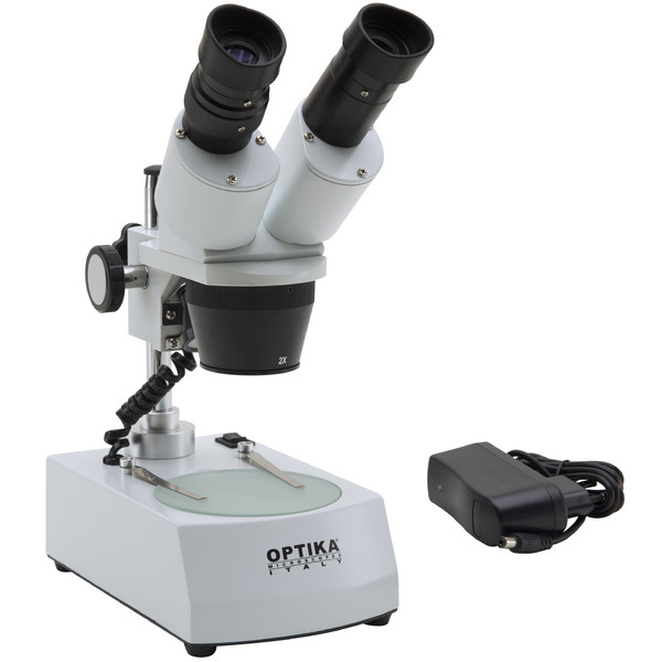 Optika Microscópio stéreo ST-30-2Led, 20x-40x, LED, binocular
