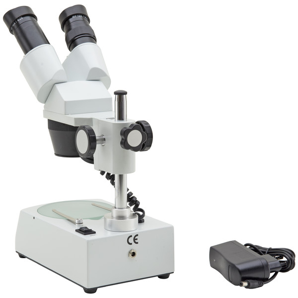 Optika Microscópio stéreo ST-30-2Led, 20x-40x, LED, binocular