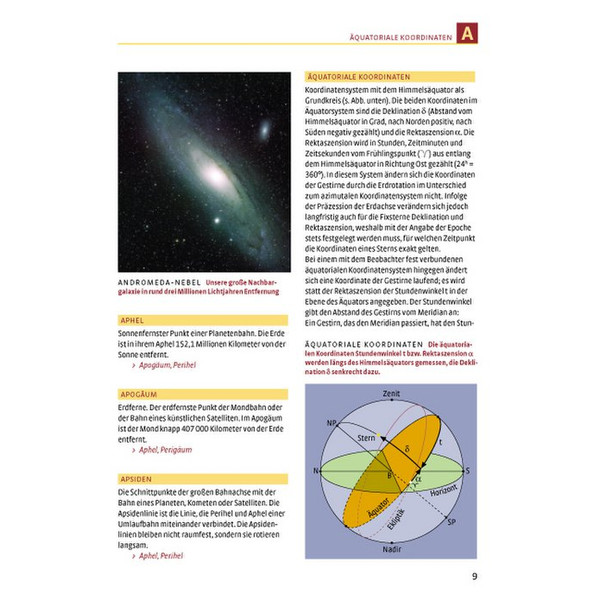 Kosmos Verlag Livro Dicionário de astronomia
