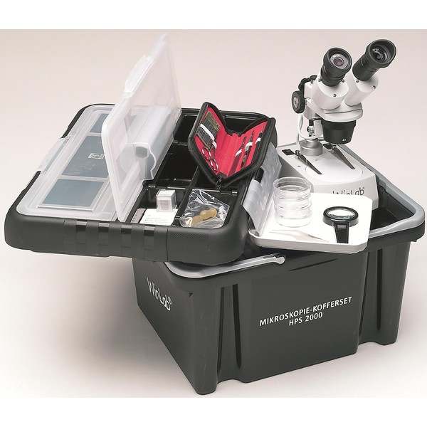 Windaus Lupa stéreo HPS 2000/video, conjunto de microscópio com câmera de video S
