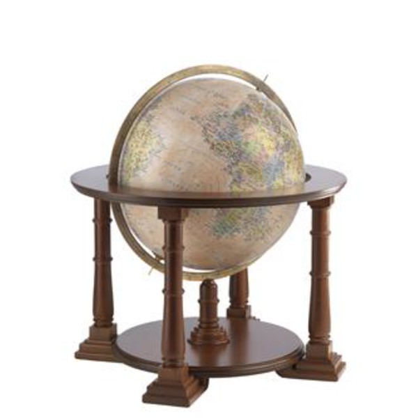 Zoffoli living Globo com pedestal Mercatore Rosa antico 60cm