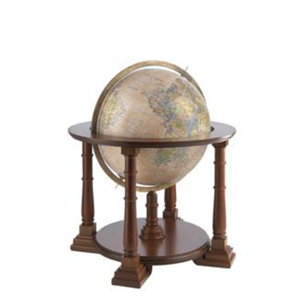 Zoffoli living Globo com pedestal Mercatore Rosa antico 50cm
