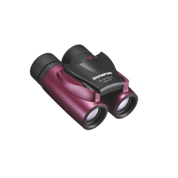 Olympus Binóculo 8x21 RC II Slim magenta metálica incluindo estojo