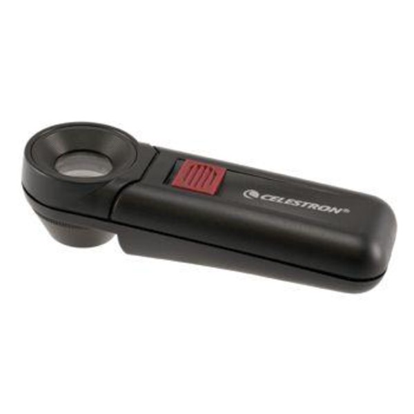 Celestron Lupa Lente de aumento de mão 10x, iluminada