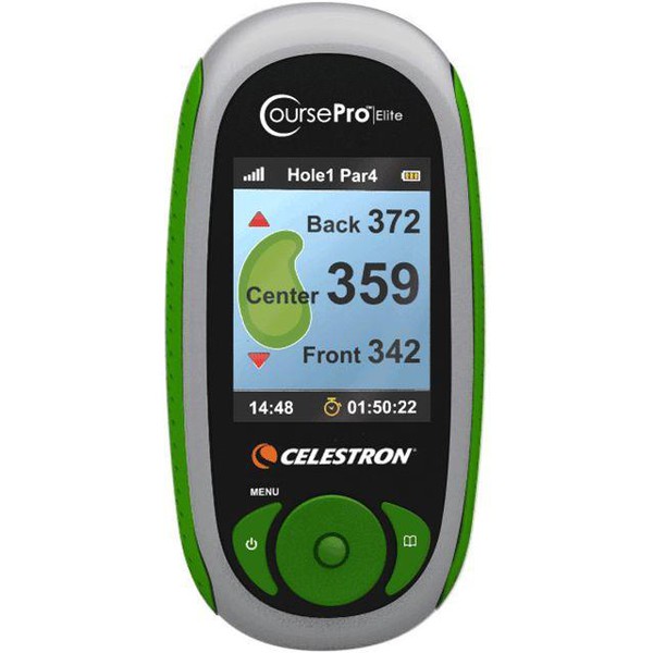 Celestron CoursePro Elite Golf Navi GPS medidor de distância, verde