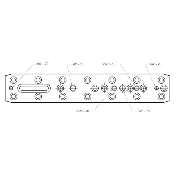 Celestron Placa de montagem para CG-5