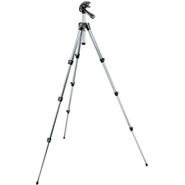 Manfrotto Tripé de alumínio MK393-H Aluminium Dreibeinstativ mit 3-Wege-Neiger