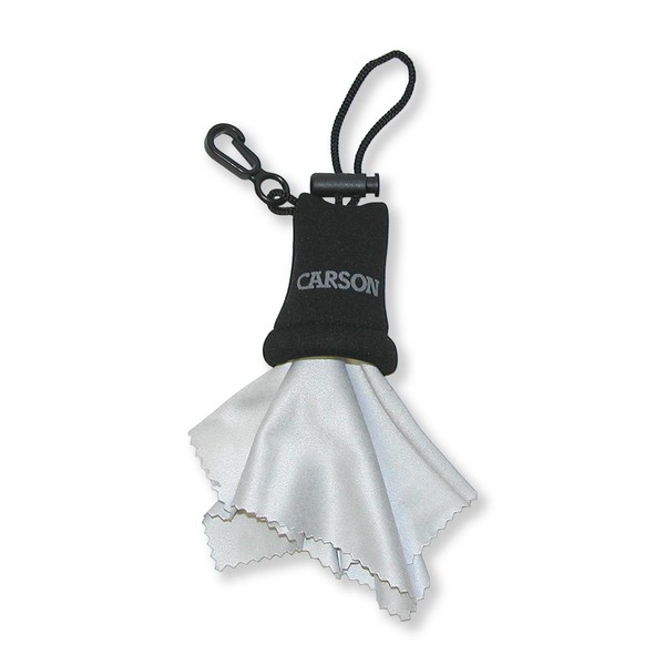 Carson Stuff-It pano de limpeza preto