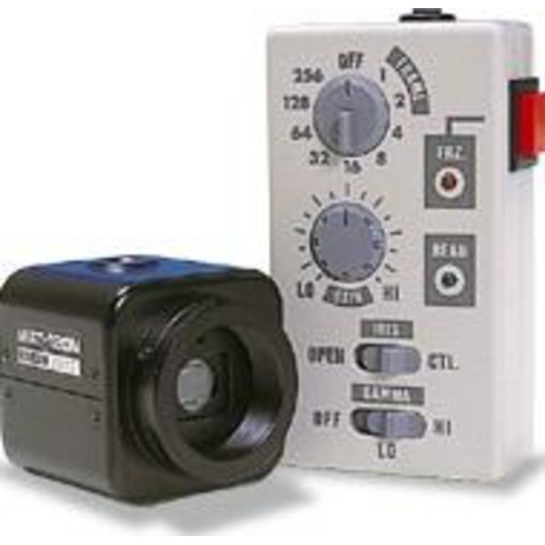 Watec Conjunto de câmera de vídeo para espaço profundo com transformador e WAT 120N