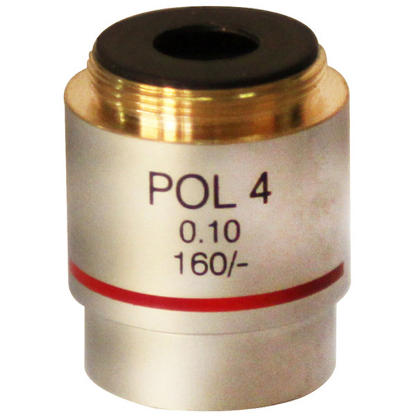 Optika 4x POL objetiva acromática