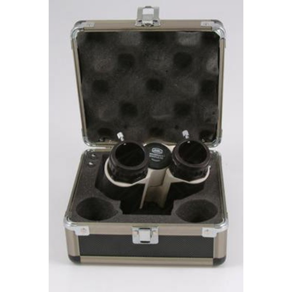 Baader Cabeça binocular Binóculos MaxBright da Planetarium com Alumínio, com 1 peça. GWK = corretor de trajetória do vidro 2,6x com ligação de ficha de 1,25