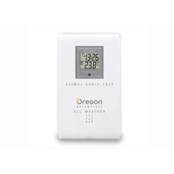 Oregon Scientific Estação meteorológica sem fio Sensor termo-higro de 5 canais RTGR 328