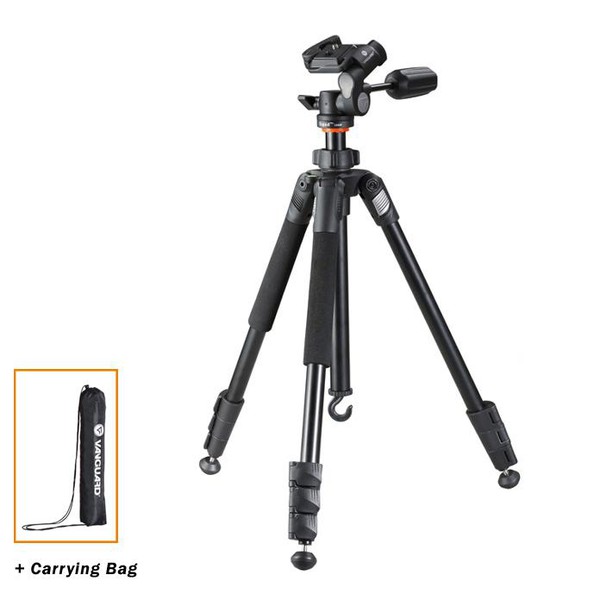 Vanguard Tripé de alumínio Espod Plus 204AP