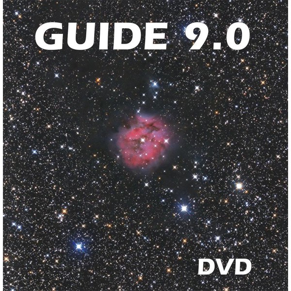 Software Programa de guias celestes em CD-Rom versão 9.0 com manual em alemão