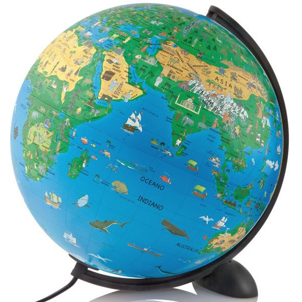 Räthgloben Globos para crianças Family Ellipse 30cm