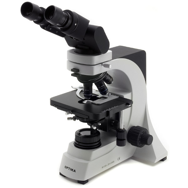 Optika Microscópio binocular, cabeça ERGO, objetiva plana B-500 ERGO