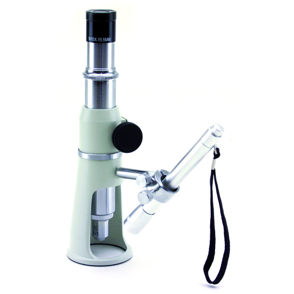 Optika Microscópio XC-100L, monocular, de medir