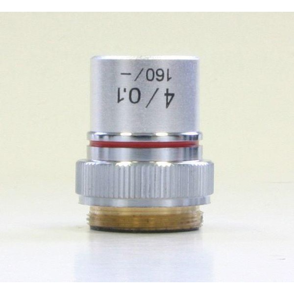 Bresser Achromatisches DIN-Objektiv 4x für Biolam, Researcher