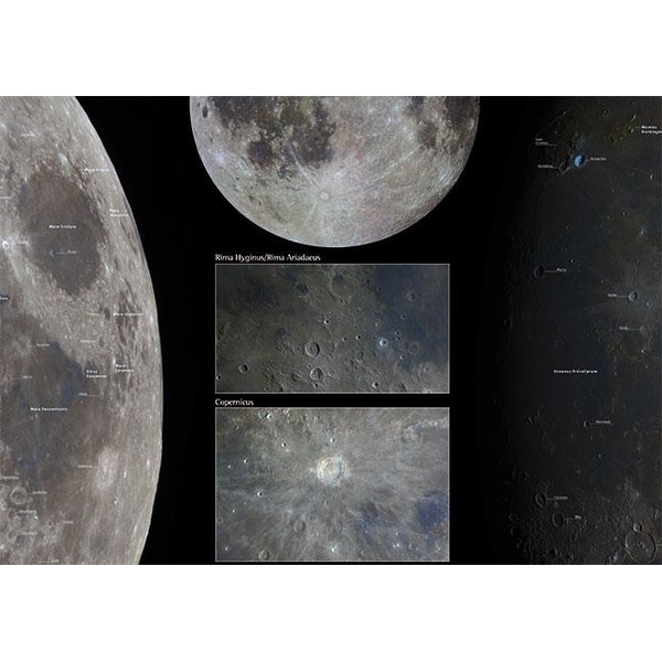 Oculum Verlag Poster Der Mond (Poster da Lua)