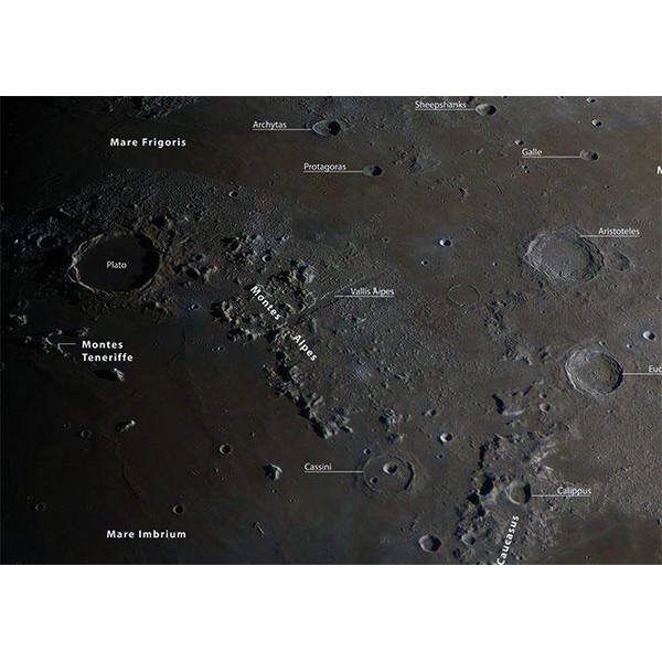 Oculum Verlag Poster Der Mond (Poster da Lua)