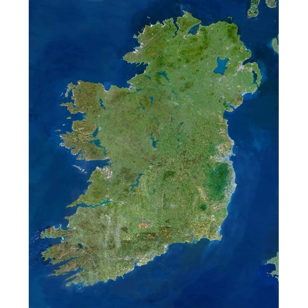 Planet Observer Mapa Irlanda pelo 'Observador do planeta'
