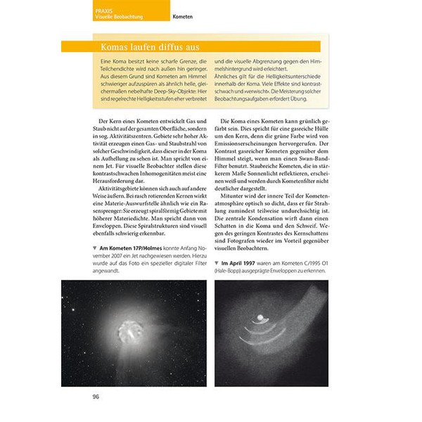Oculum Verlag Kometen - Eine Einführung für Hobby-Astronomen (livro sobre cometas em alemão)