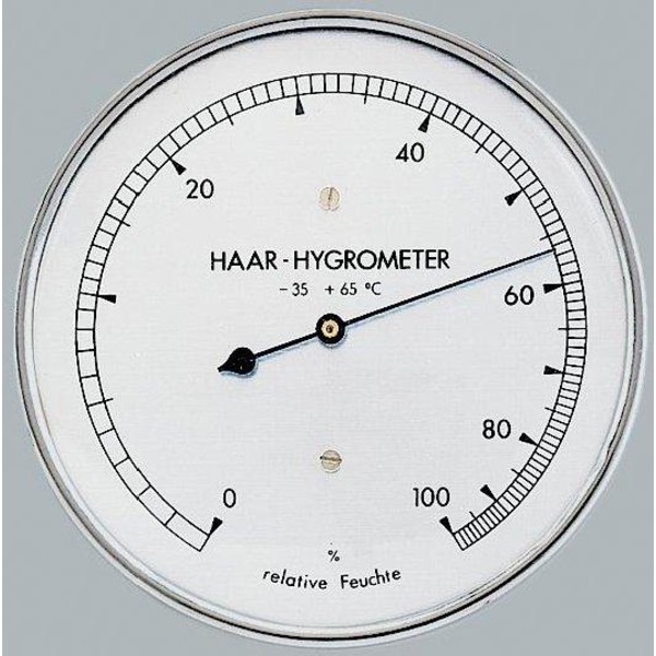 Eschenbach Estação meteorológica Higrômetro de cabelo legítimo 56617