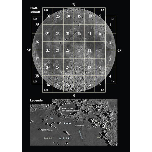 Oculum Verlag Editora Oculum - Livro atlas da Lua