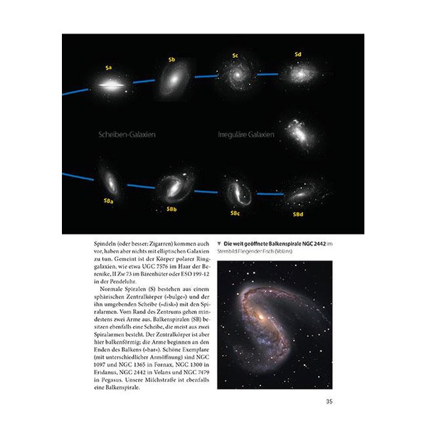 Oculum Verlag Editora Oculum  Galáxias: Uma introdução para astronomos amadores (alemão)