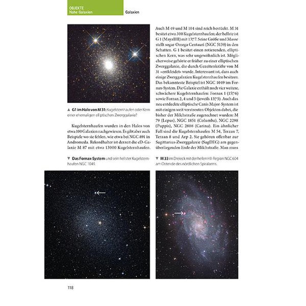 Oculum Verlag Editora Oculum  Galáxias: Uma introdução para astronomos amadores (alemão)