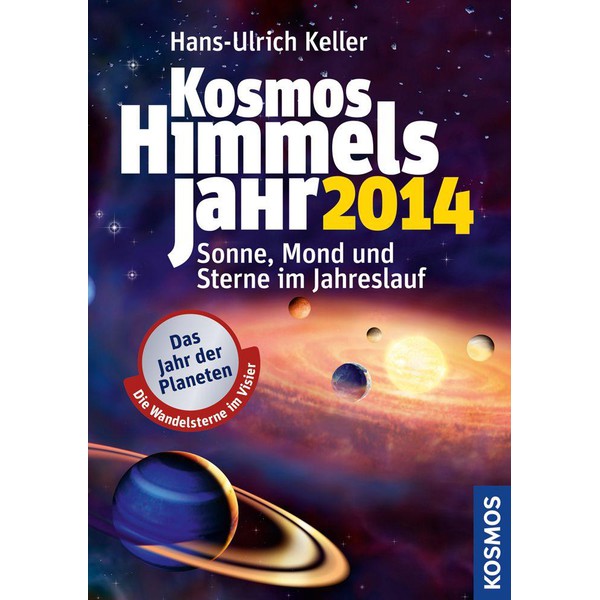 Kosmos Verlag Almanaque Ano celeste Kosmos 2014