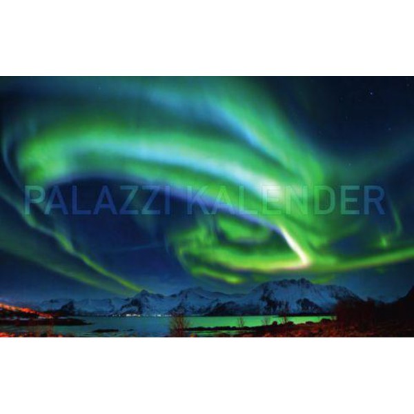 Palazzi Verlag Calendário Auroras polares - luzes celestes