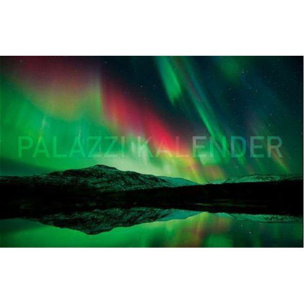 Palazzi Verlag Calendário Auroras polares - luzes celestes