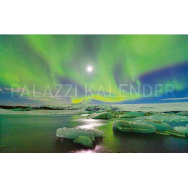 Palazzi Verlag Calendário Auroras polares - luzes celestes