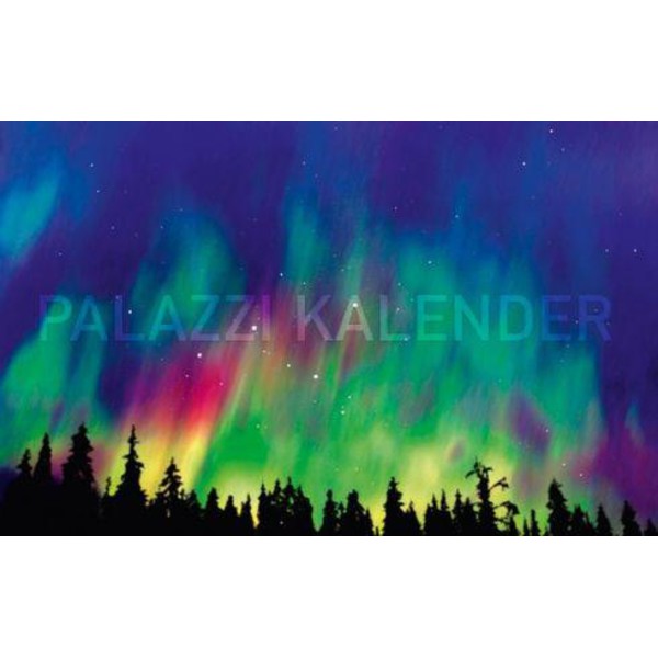 Palazzi Verlag Calendário Auroras polares - luzes celestes