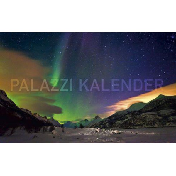 Palazzi Verlag Calendário Auroras polares - luzes celestes