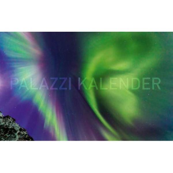 Palazzi Verlag Calendário Auroras polares - luzes celestes