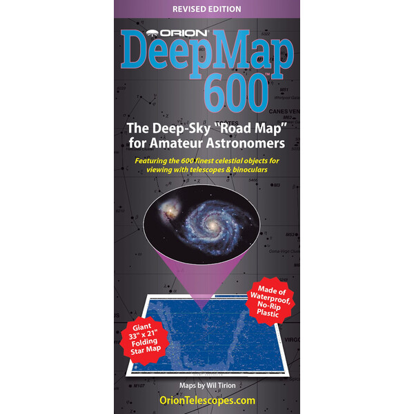 Orion Poster Deep Map 600, Mapa dobrável