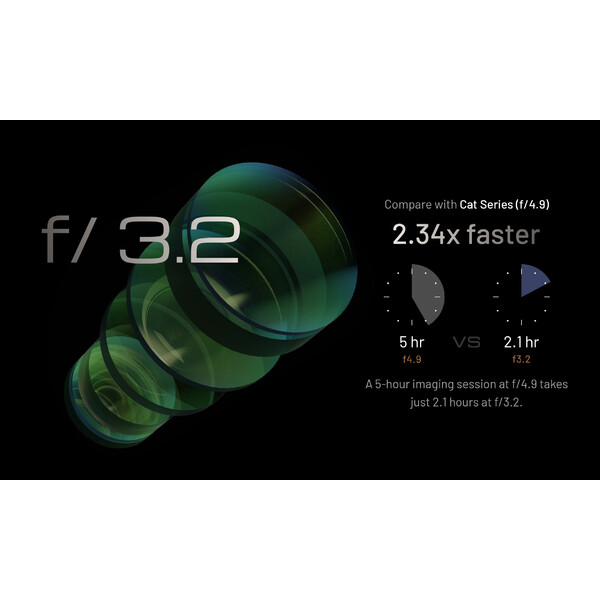 William Optics Refrator apocromático AP 71/230 Mighty-Cat 71 WIFD