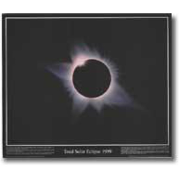 Poster O eclipse total do Sol em 1999