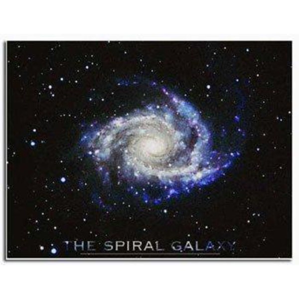 Poster Galáxia espiral em Antila